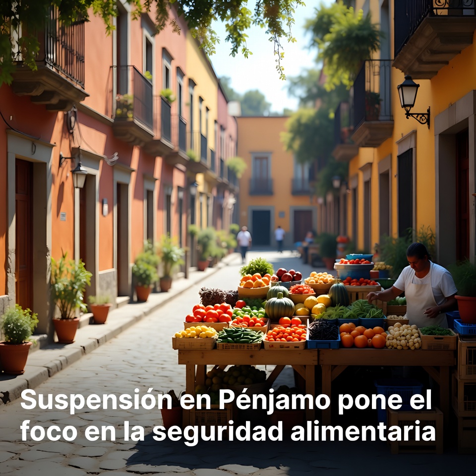 Suspensión en Pénjamo pone el foco en la seguridad alimentaria