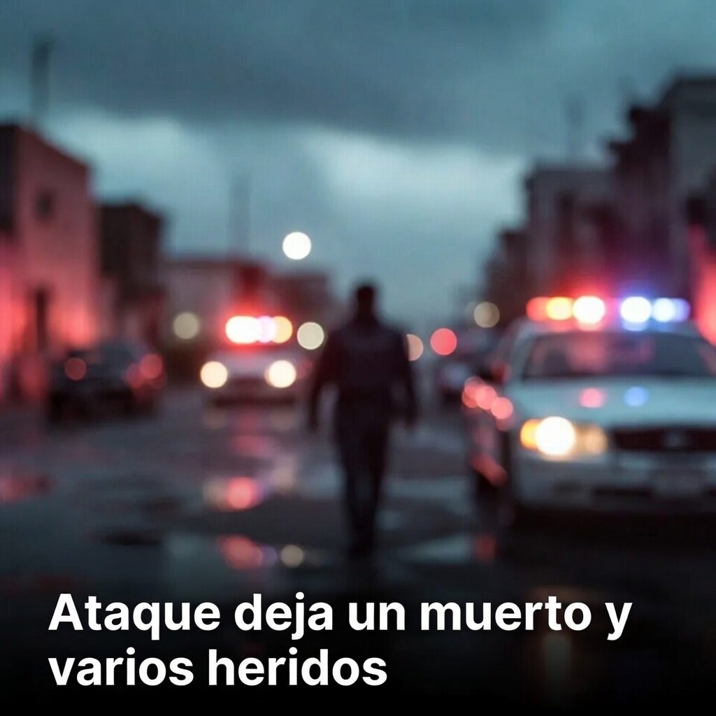 Ataque deja un muerto y varios heridos