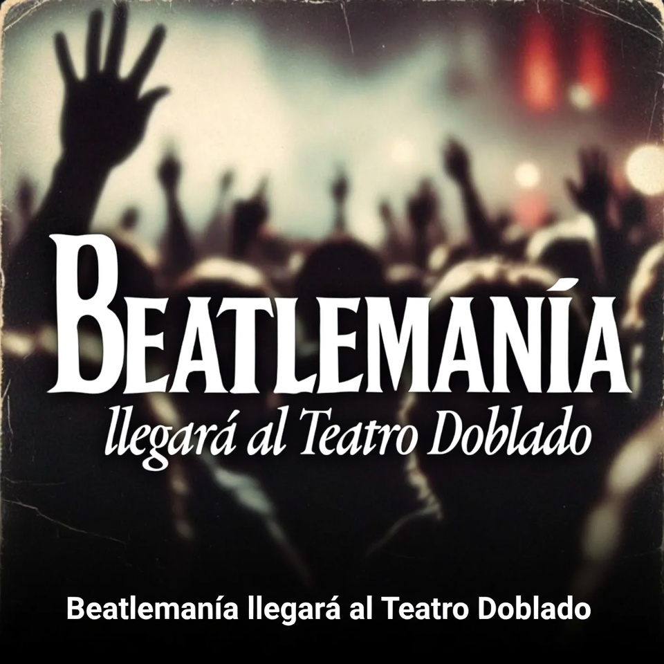Beatlemanía llegará al Teatro Doblado