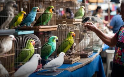 Detectan venta ilegal de aves en redes sociales