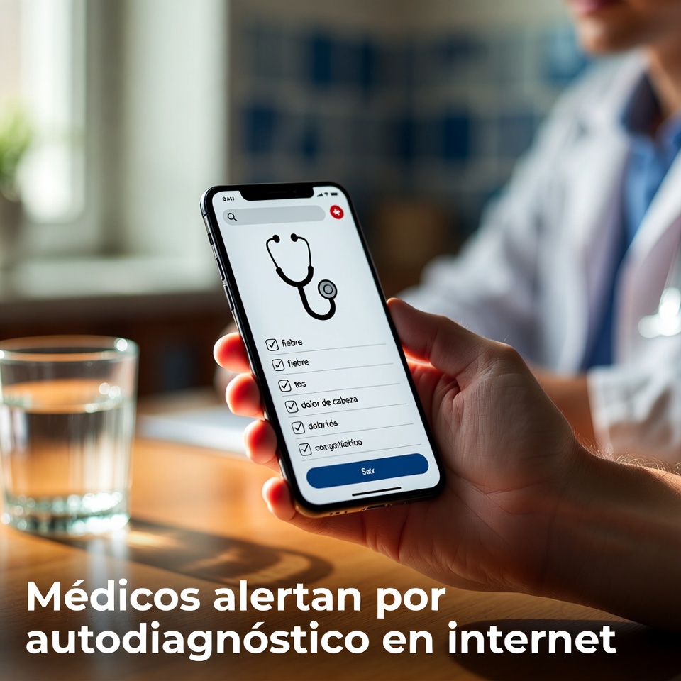 Médicos alertan por autodiagnóstico en internet