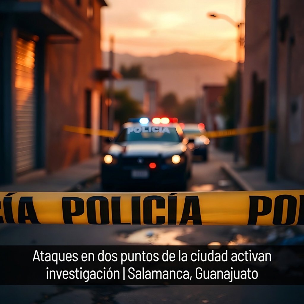 Ataques en dos puntos de la ciudad activan investigación | Salamanca, Guanajuato