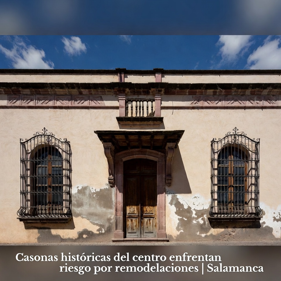 Casonas históricas del centro enfrentan riesgo por remodelaciones