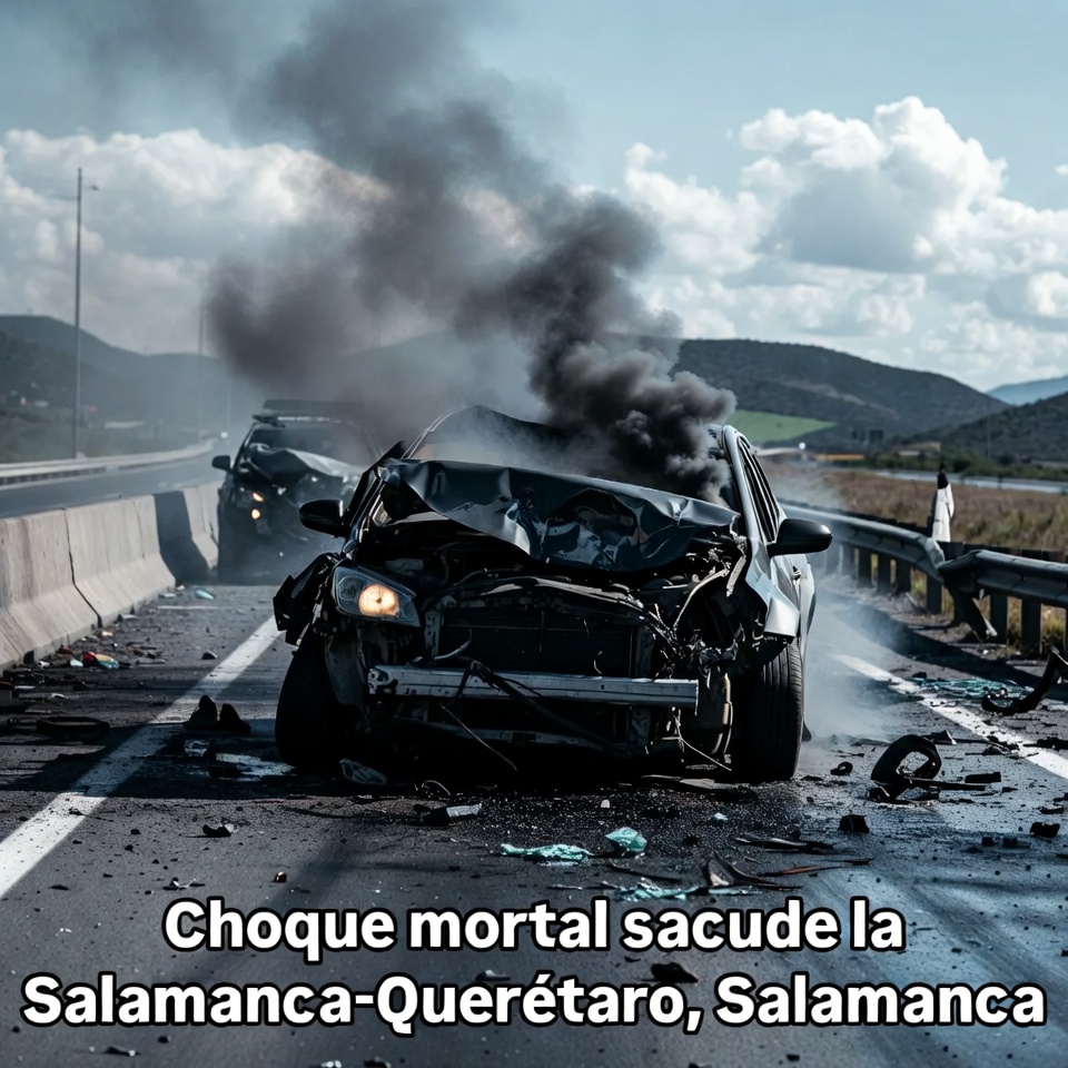 Choque mortal sacude la Salamanca-Querétaro