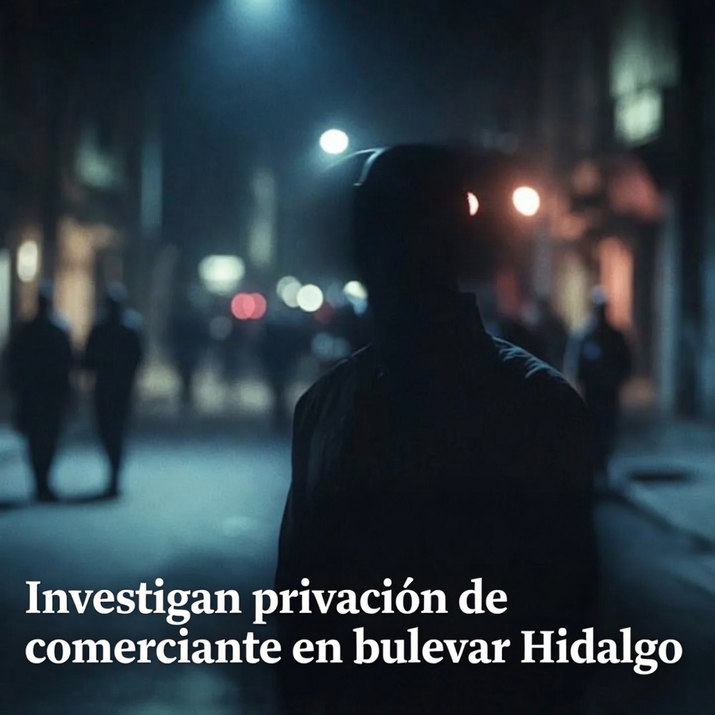 Investigan privación de comerciante en bulevar Hidalgo