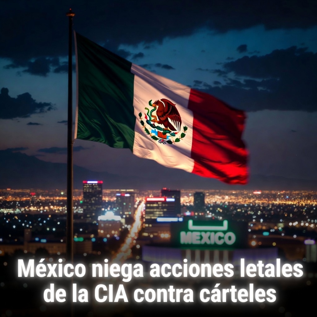México niega acciones letales de la CIA contra cárteles