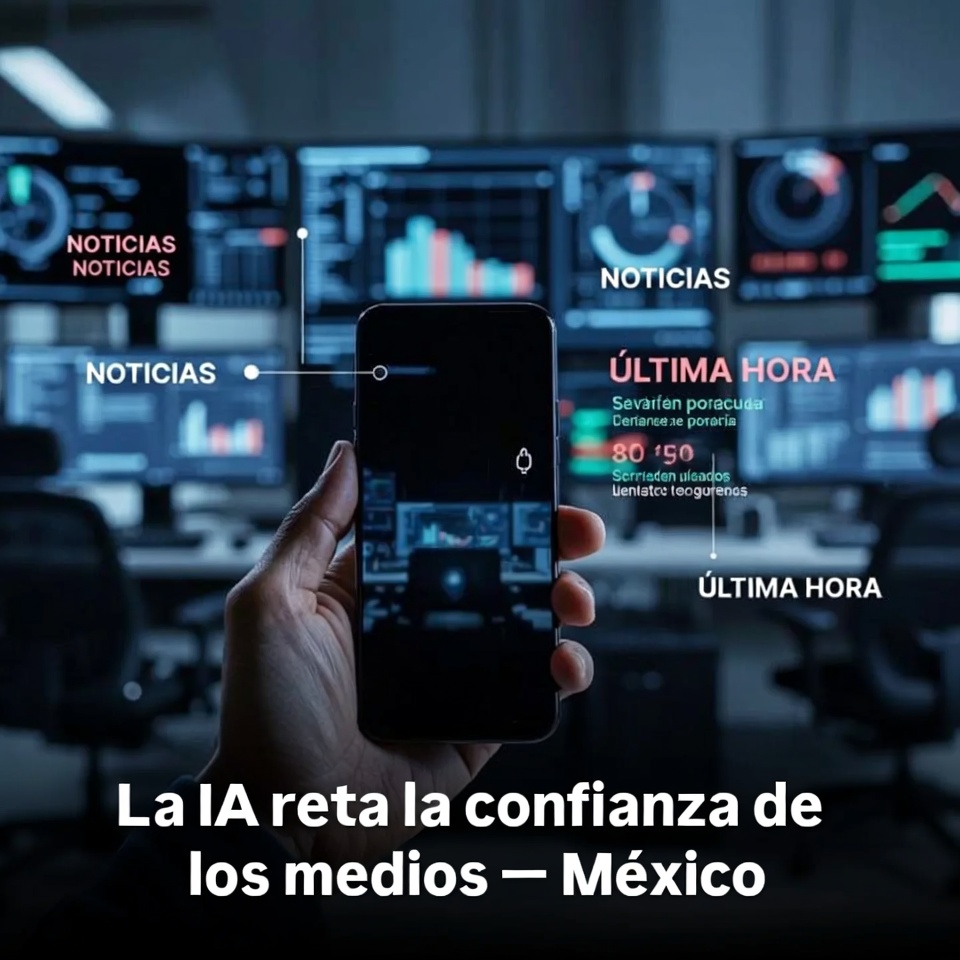 La IA reta la confianza de los medios