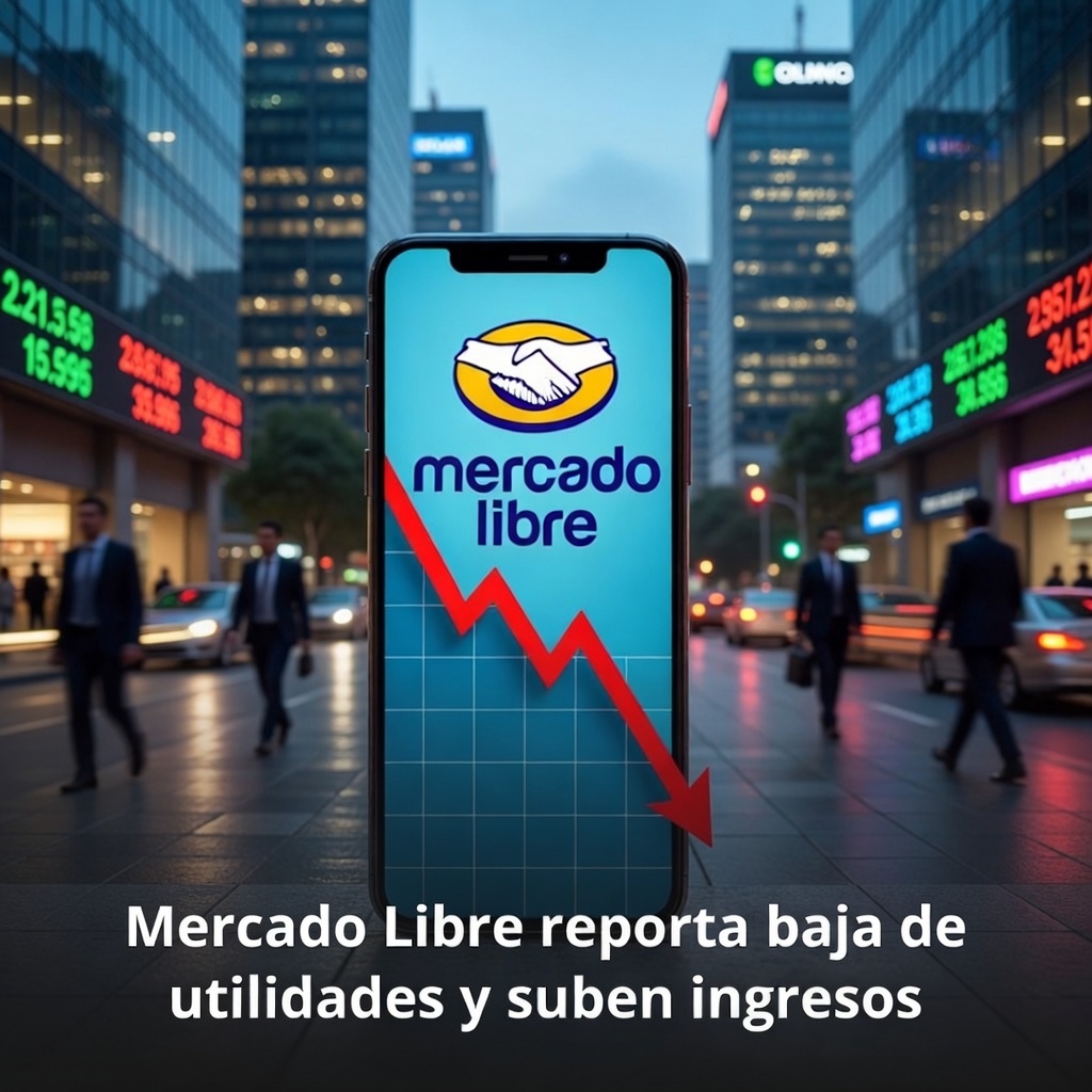 Mercado Libre reporta baja de utilidades y suben ingresos
