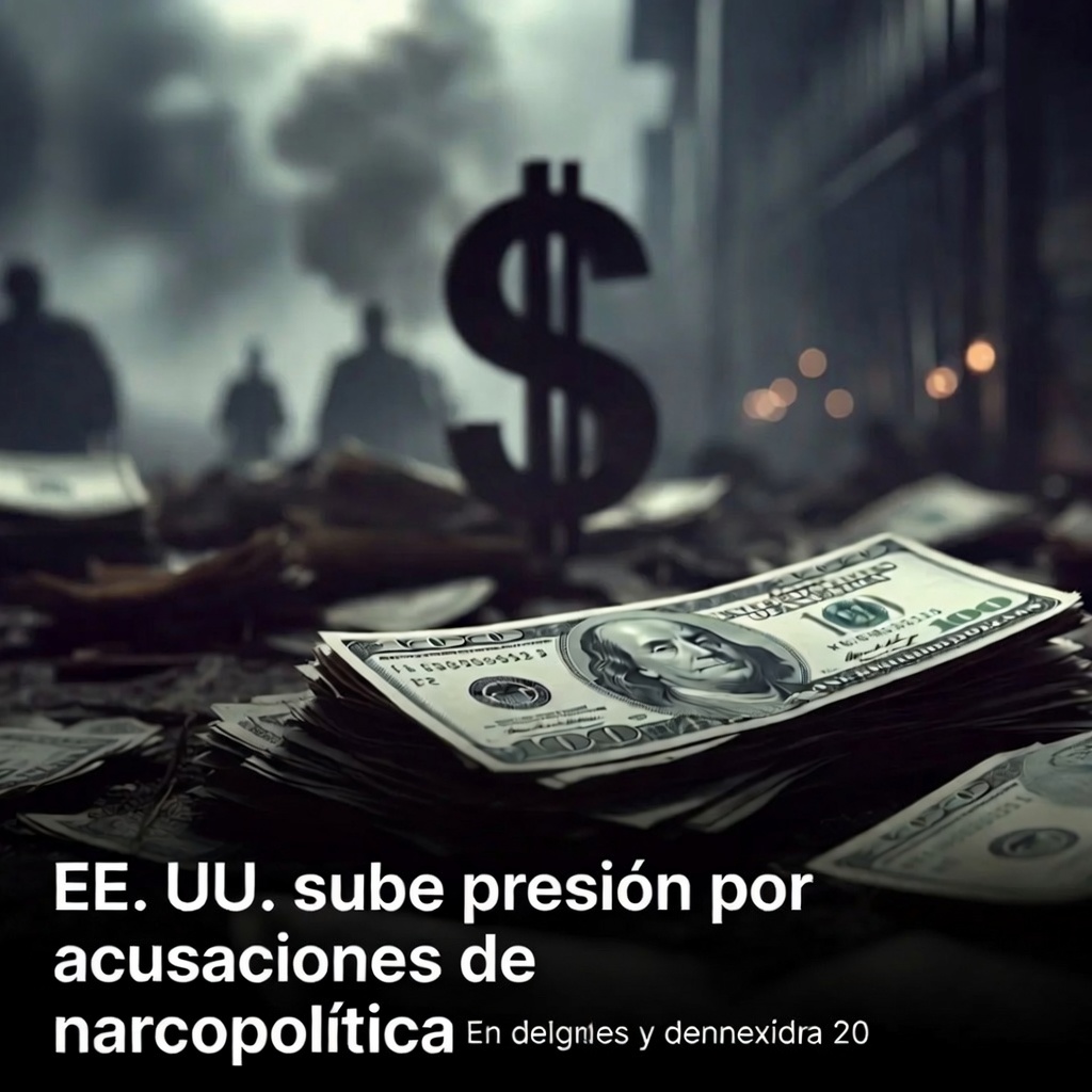 EE. UU. sube presión por acusaciones de narcopolítica