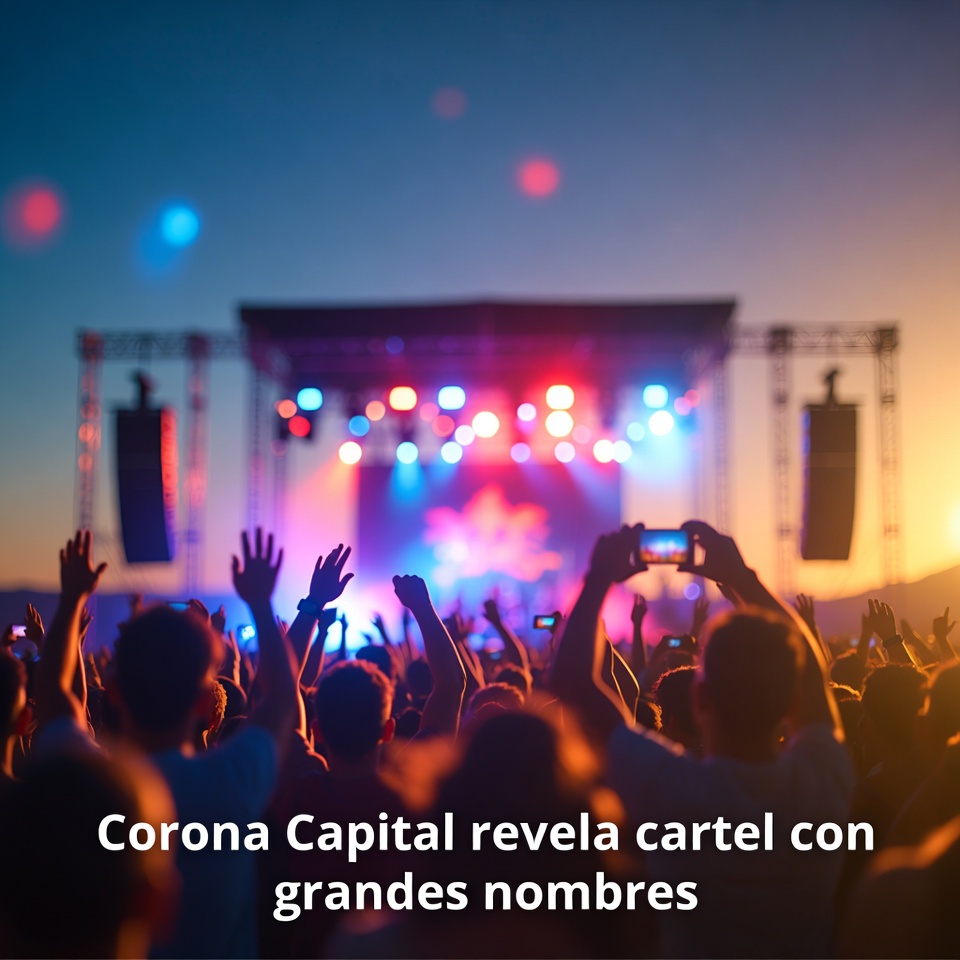 Corona Capital revela cartel con grandes nombres