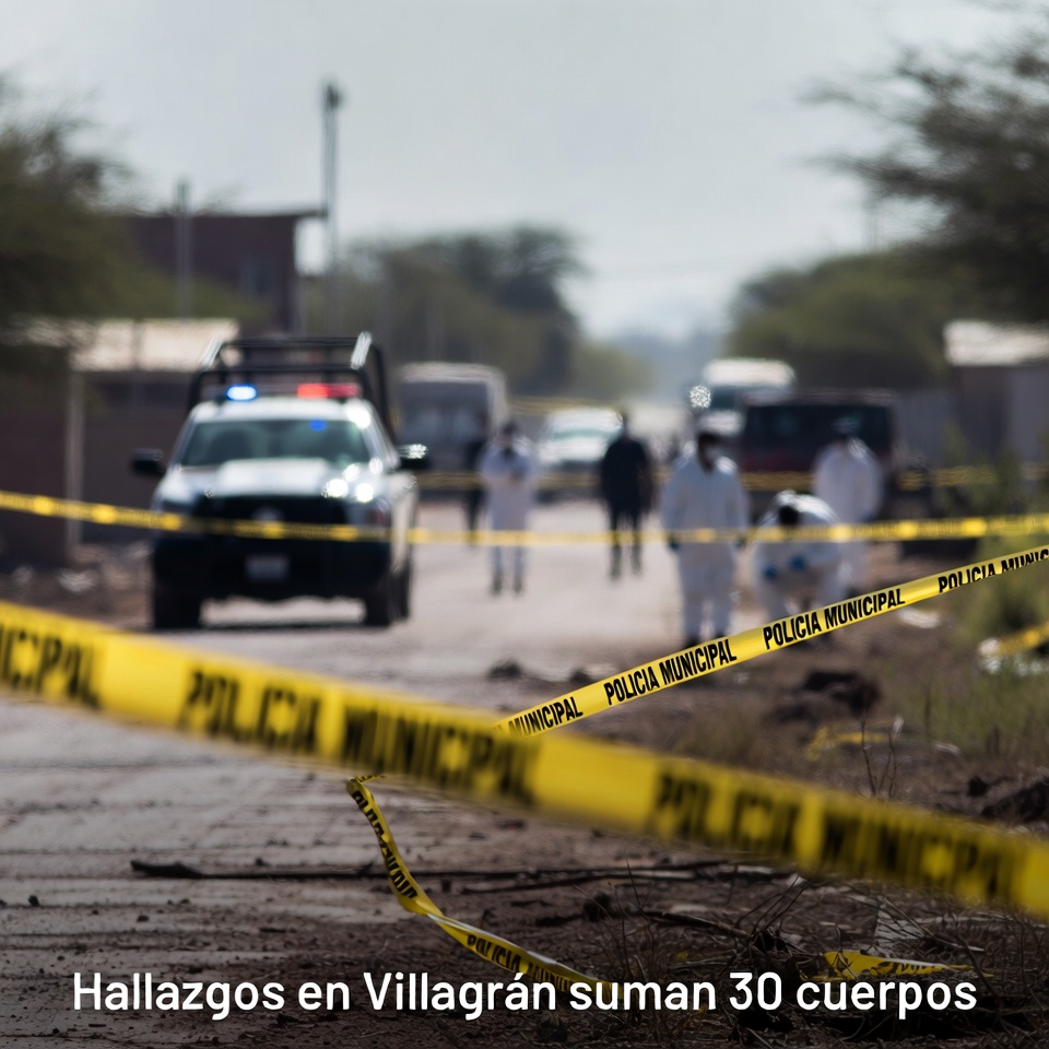 Hallazgos en Villagrán suman 30 cuerpos