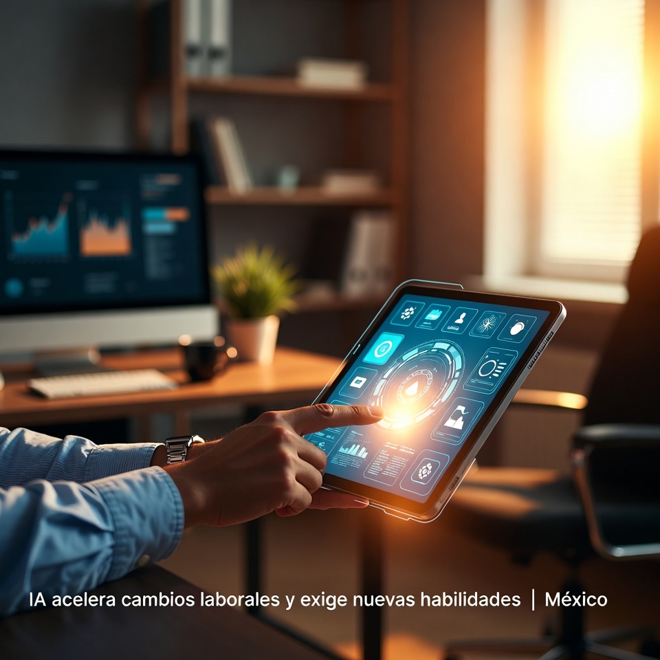 IA acelera cambios laborales y exige nuevas habilidades