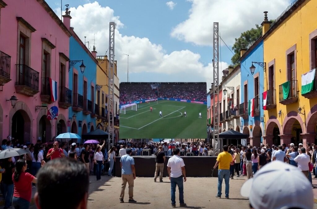 Guanajuato proyecta transmisiones públicas del Mundial