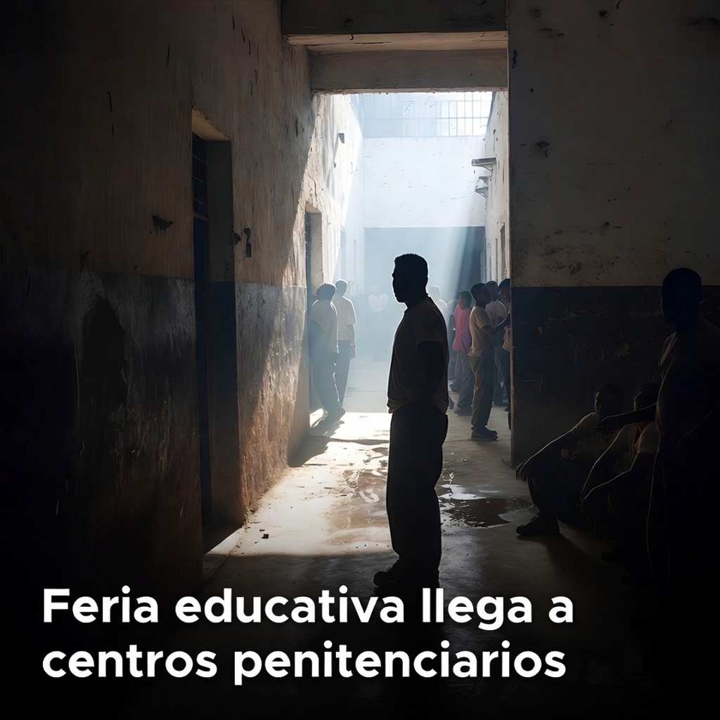 Feria educativa llega a centros penitenciarios