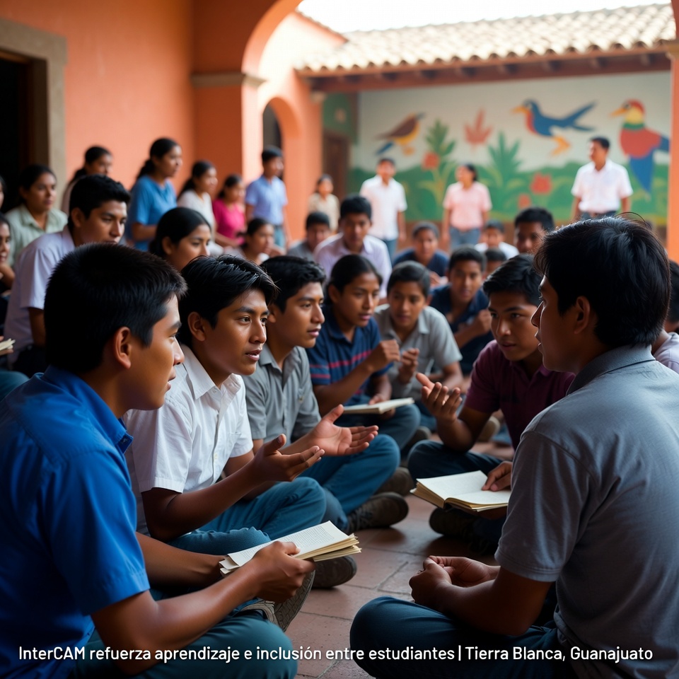 InterCAM refuerza aprendizaje e inclusión entre estudiantes | Tierra Blanca, Guanajuato