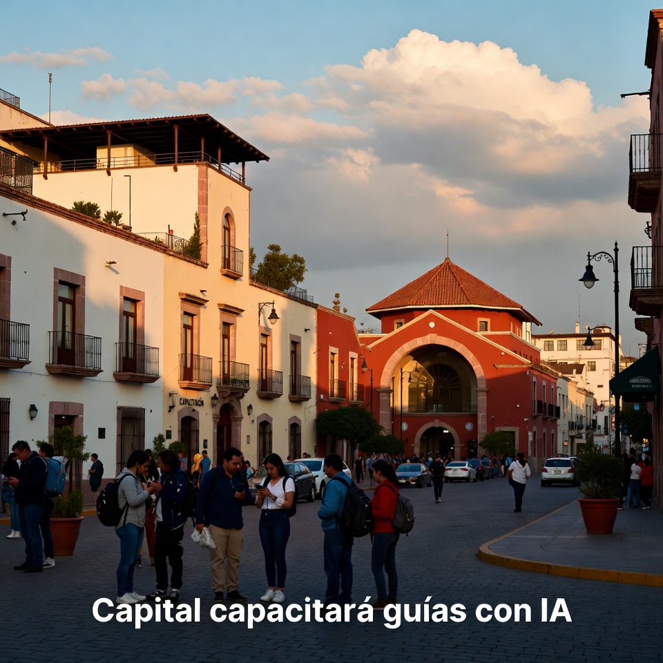 Capital capacitará guías con IA
