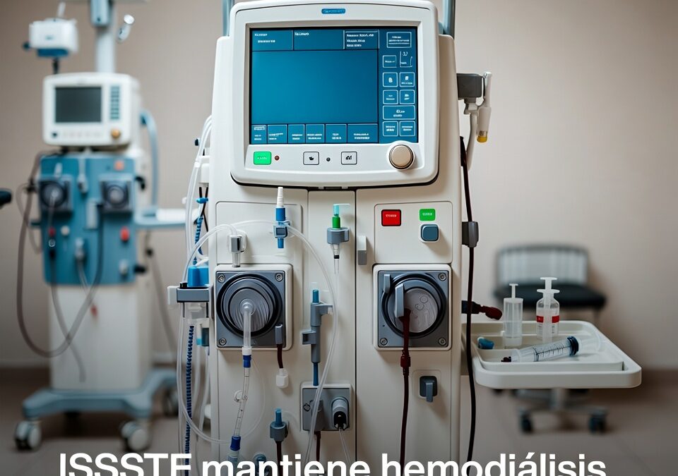 ISSSTE mantiene hemodiálisis bajo señalamientos sanitarios