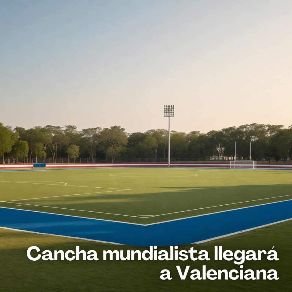 Cancha mundialista llegará a Valenciana