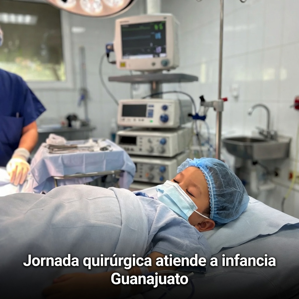 Jornada quirúrgica atiende a infancia