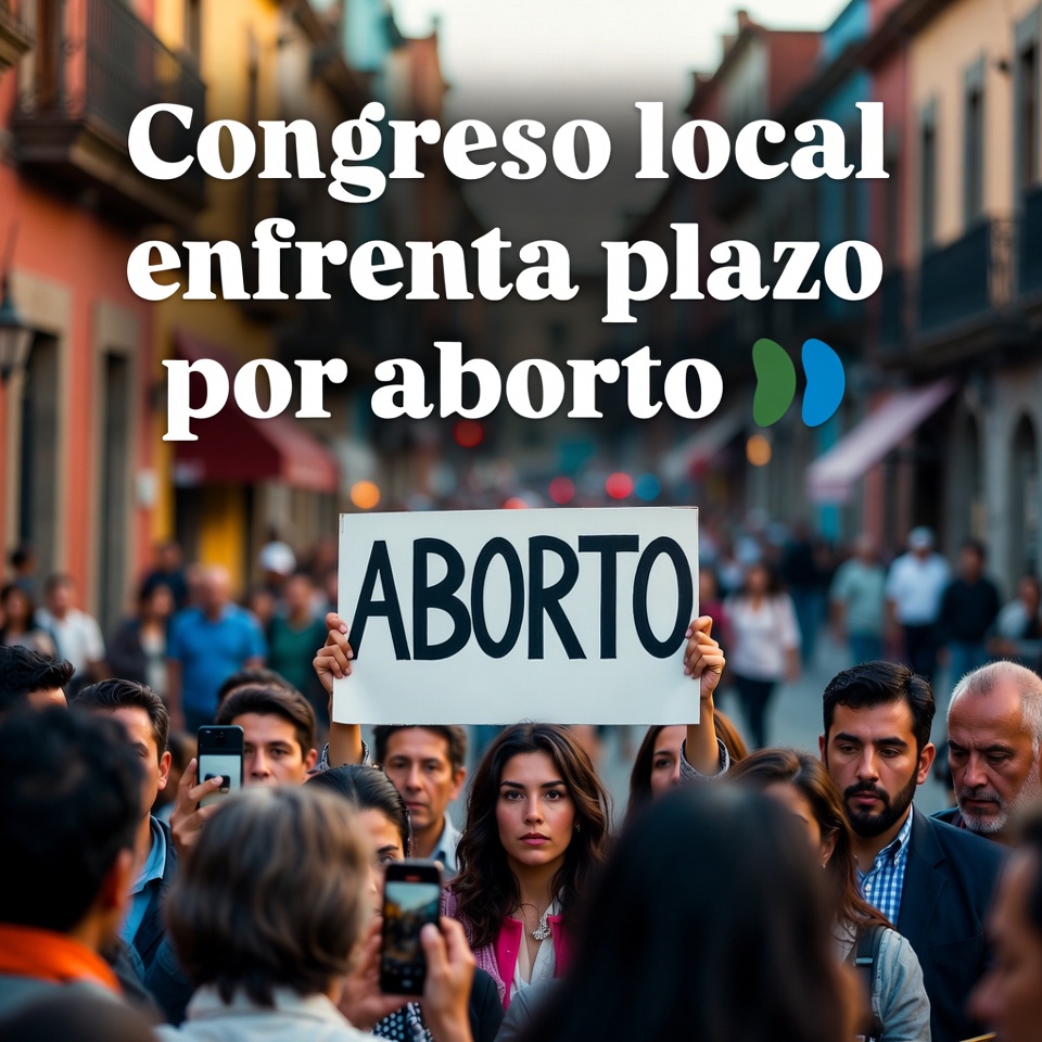 Congreso enfrenta plazo por aborto