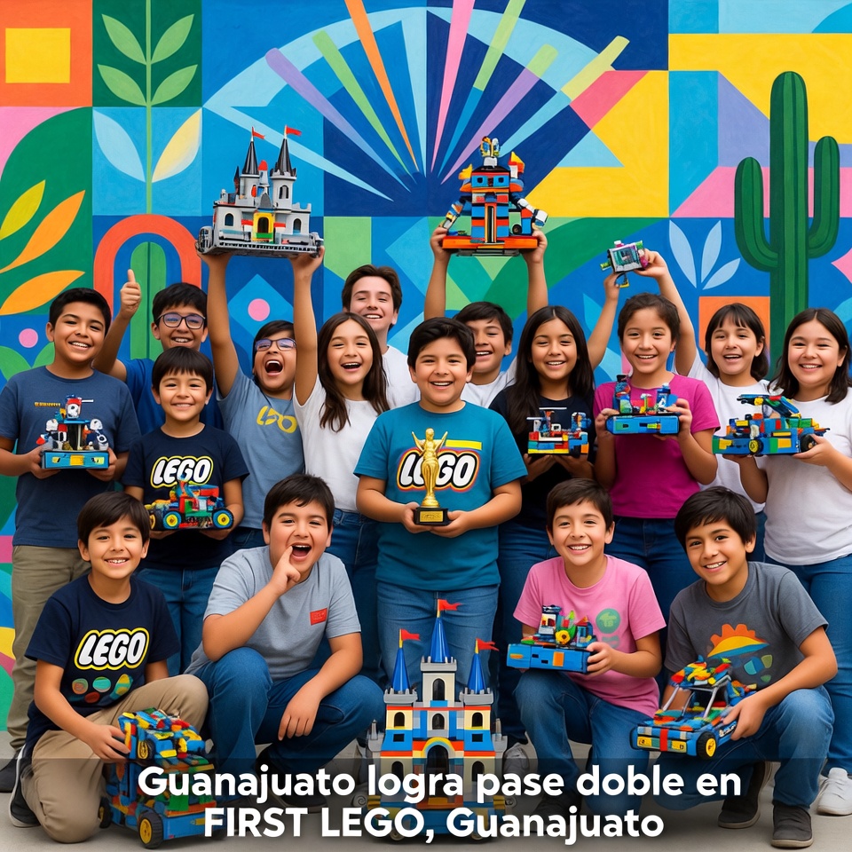 Guanajuato logra pase doble en FIRST LEGO