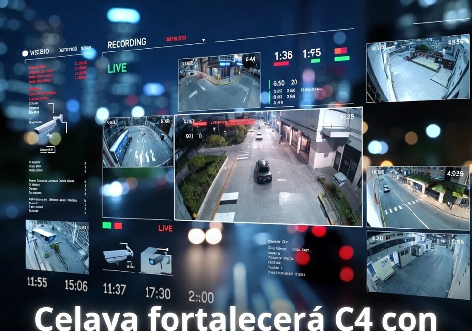 Celaya fortalecerá C4 con cámaras inteligentes