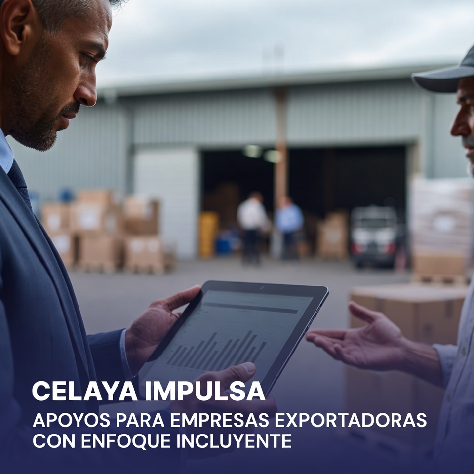 CELAYA IMPULSA APOYOS PARA EMPRESAS EXPORTADORAS CON ENFOQUE INCLUYENTE