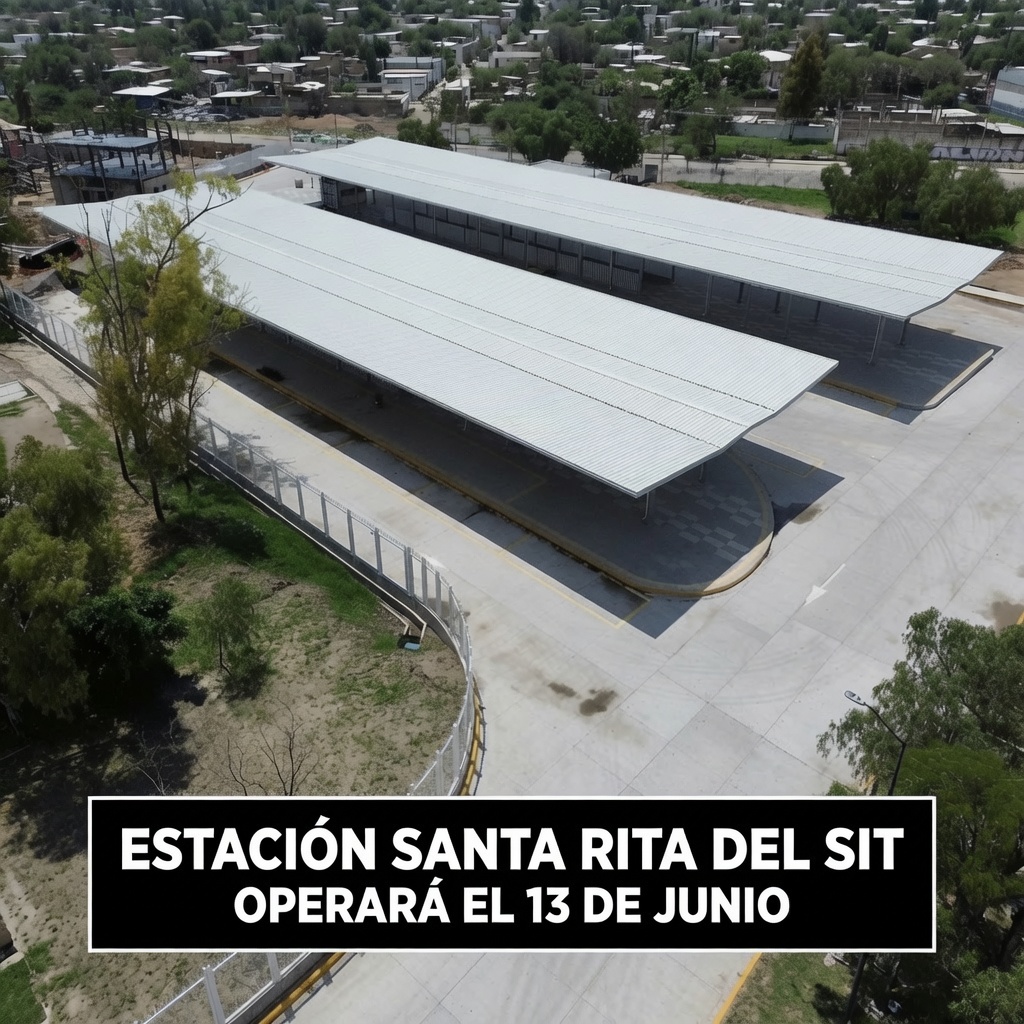 ESTACIÓN SANTA RITA DEL SIT OPERARÁ EL 13 DE JUNIO
