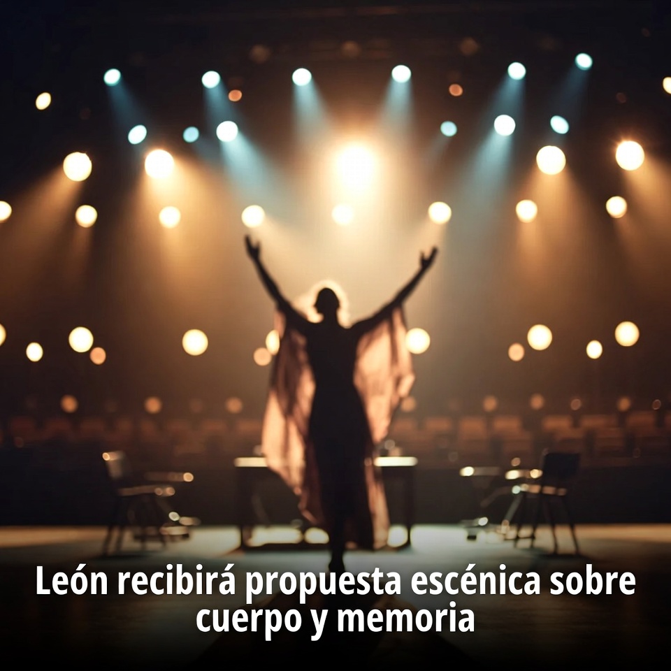 León recibirá obra sobre cuerpo y memoria