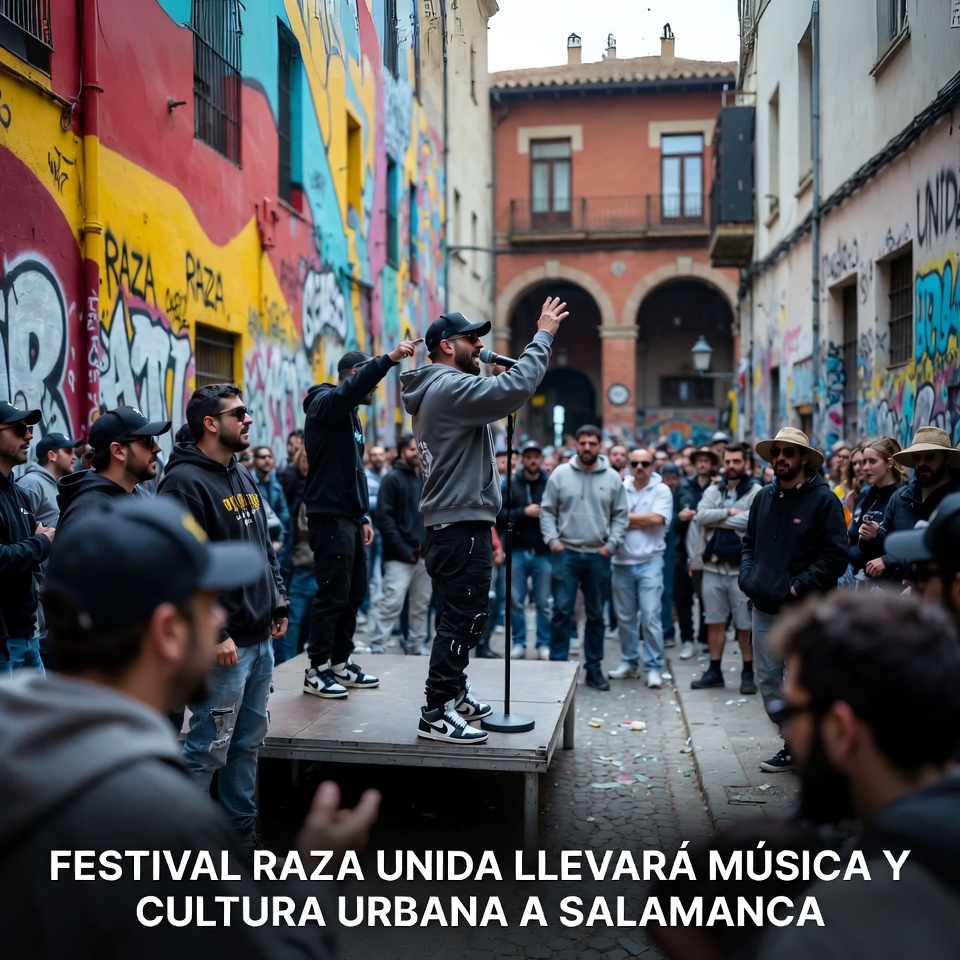 FESTIVAL RAZA UNIDA LLEVARÁ MÚSICA Y CULTURA URBANA A SALAMANCA