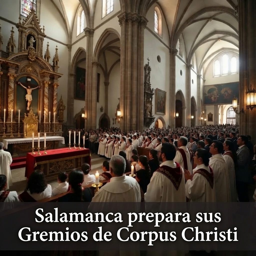 Salamanca prepara sus Gremios de Corpus Christi
