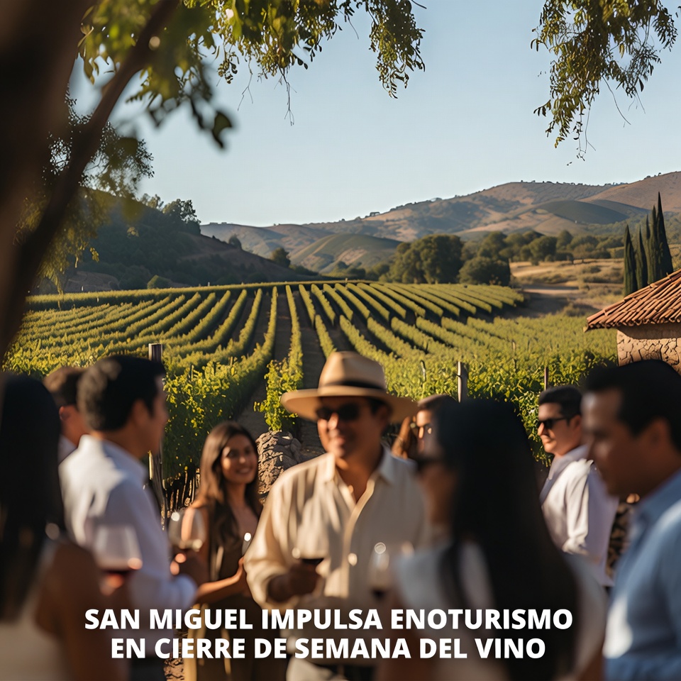 SAN MIGUEL IMPULSA ENOTURISMO EN CIERRE DE SEMANA DEL VINO