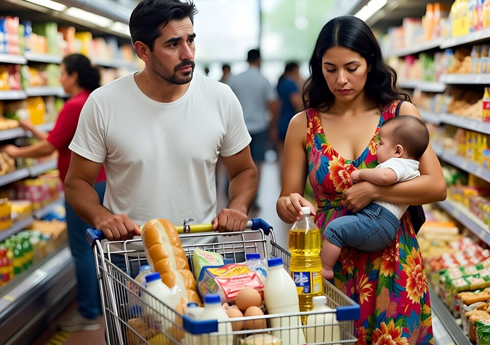 Canasta básica golpea bolsillo familiar en mayo