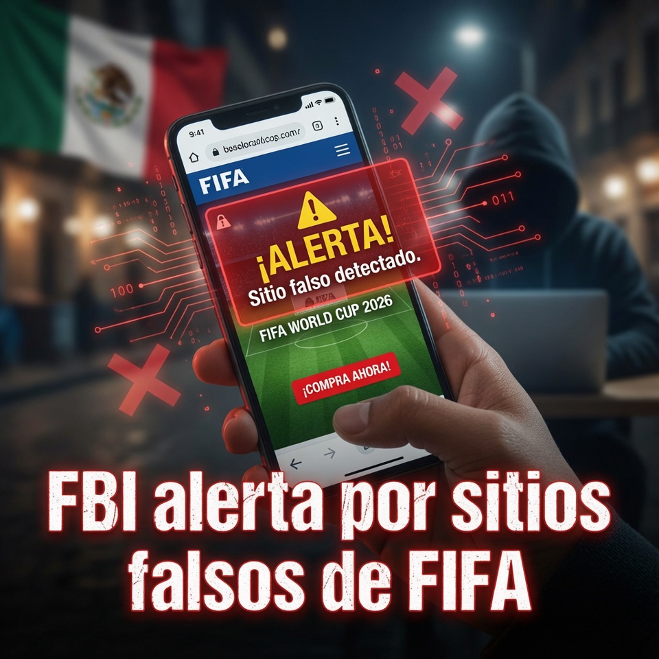 FBI alerta por sitios falsos de FIFA