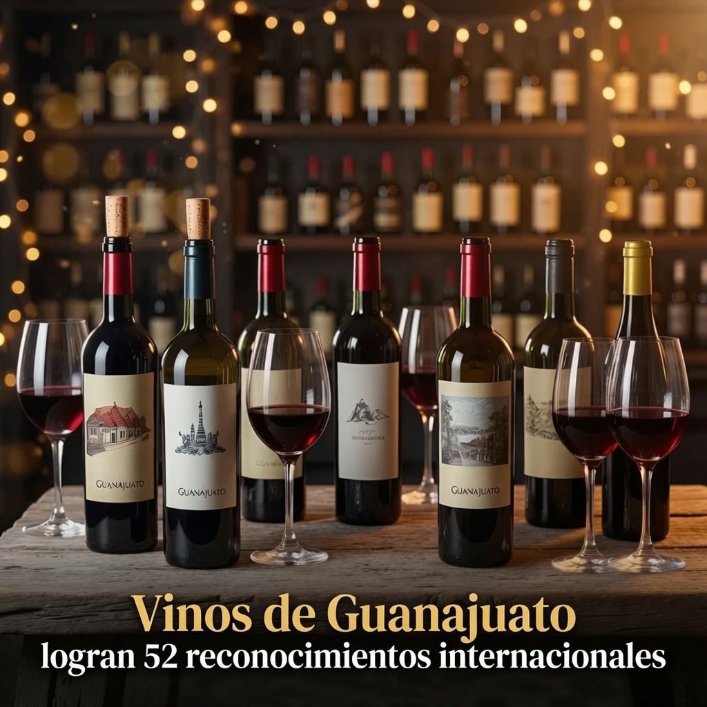 Vinos de Guanajuato logran 52 reconocimientos internacionales