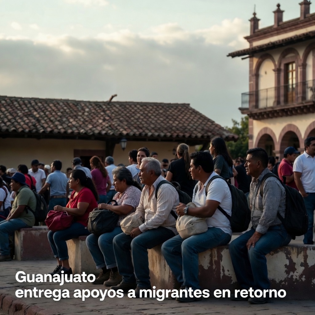 Guanajuato apoya retorno de migrantes deportados