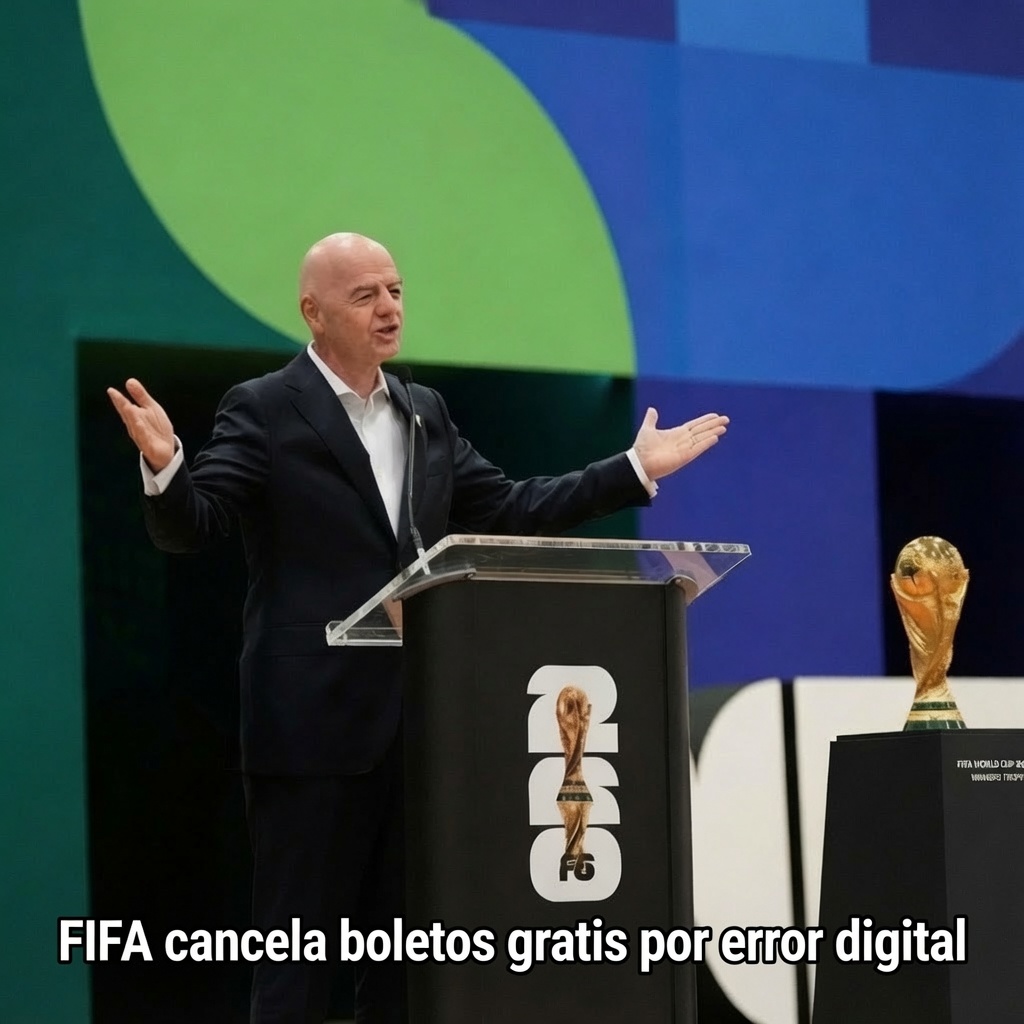 FIFA cancela boletos gratis por error digital