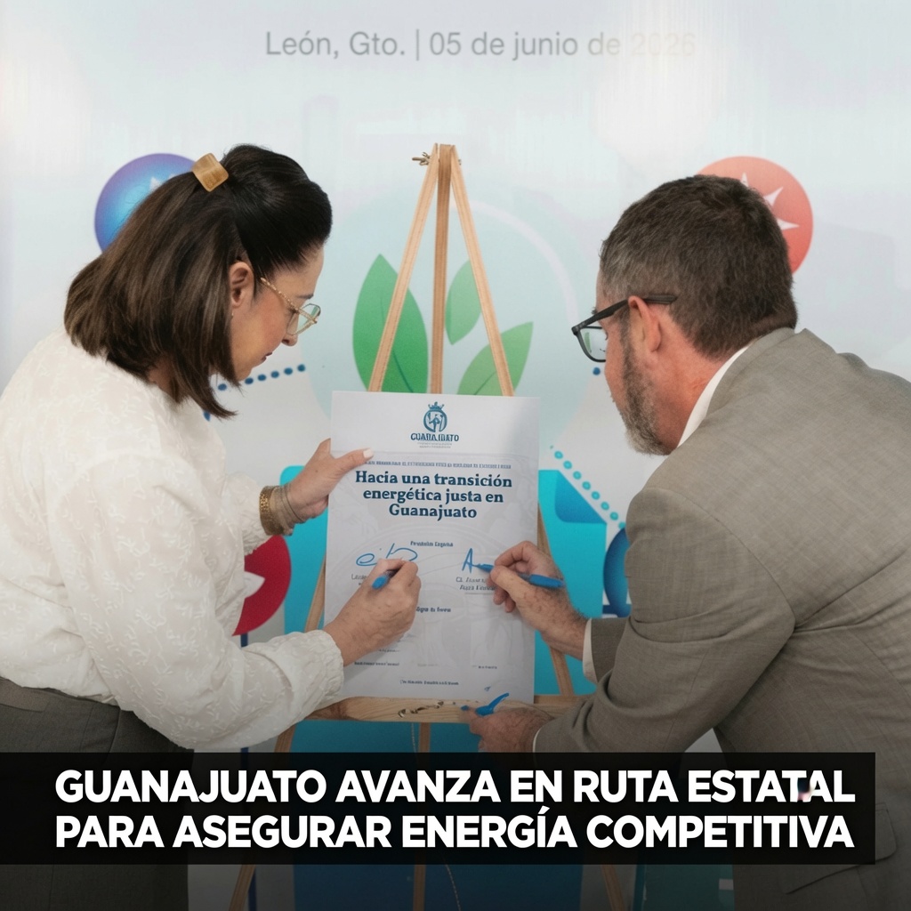 GUANAJUATO AVANZA EN RUTA ESTATAL PARA ASEGURAR ENERGÍA COMPETITIVA