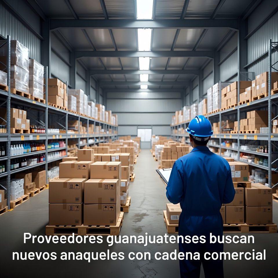 Proveedores guanajuatenses buscan nuevos anaqueles con cadena comercial