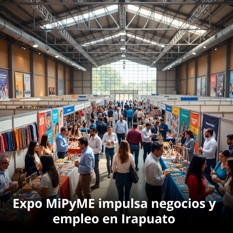 Expo MiPyME impulsa negocios y empleo en Irapuato