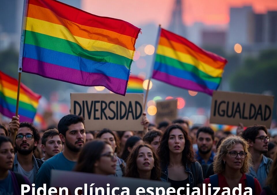 Piden clínica especializada para población LGBTIQ+