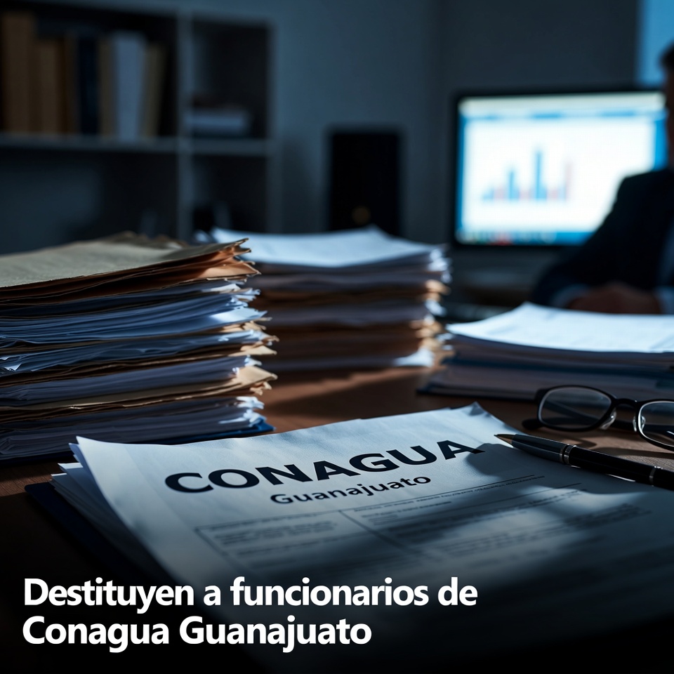 Destituyen a funcionarios de Conagua Guanajuato
