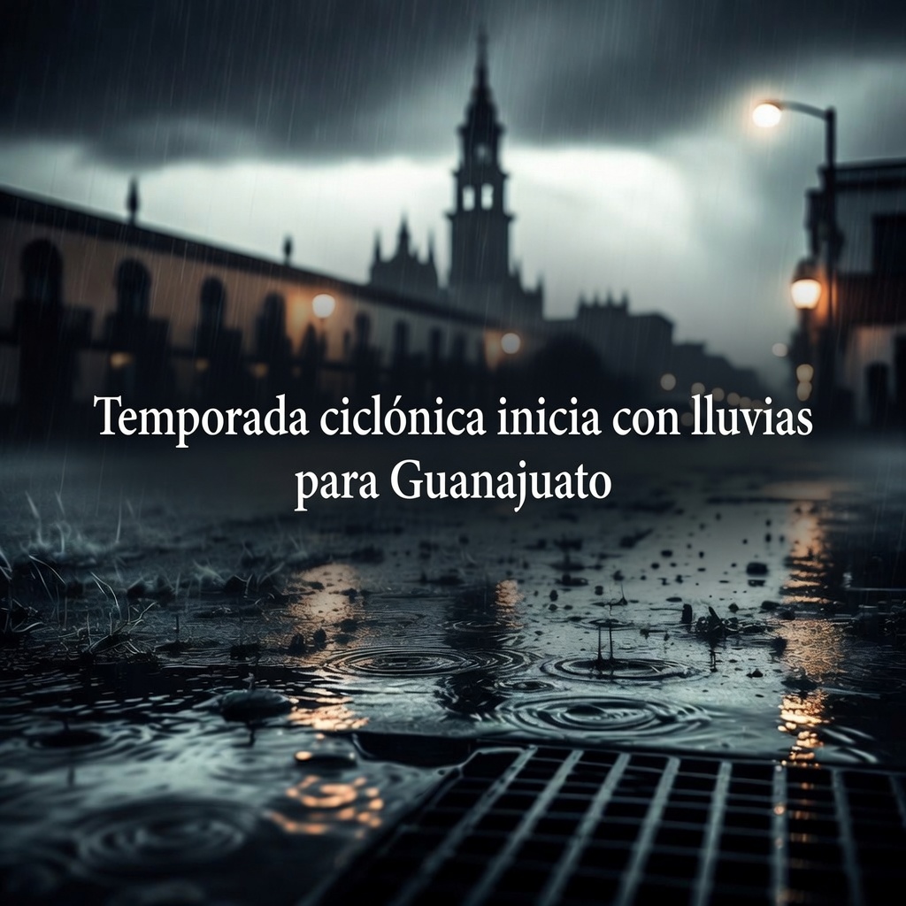 Temporada ciclónica inicia con lluvias para Guanajuato