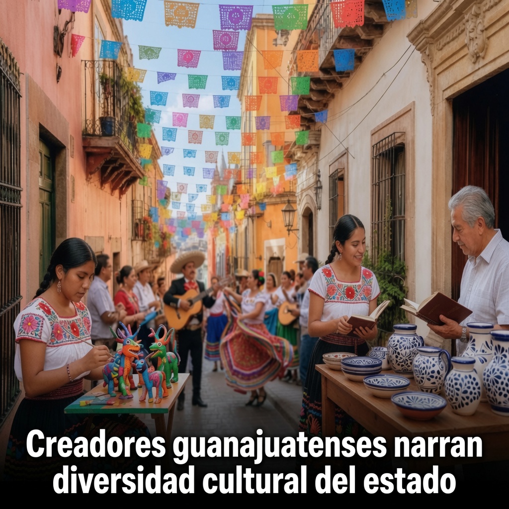 Creadores narran diversidad cultural de Guanajuato