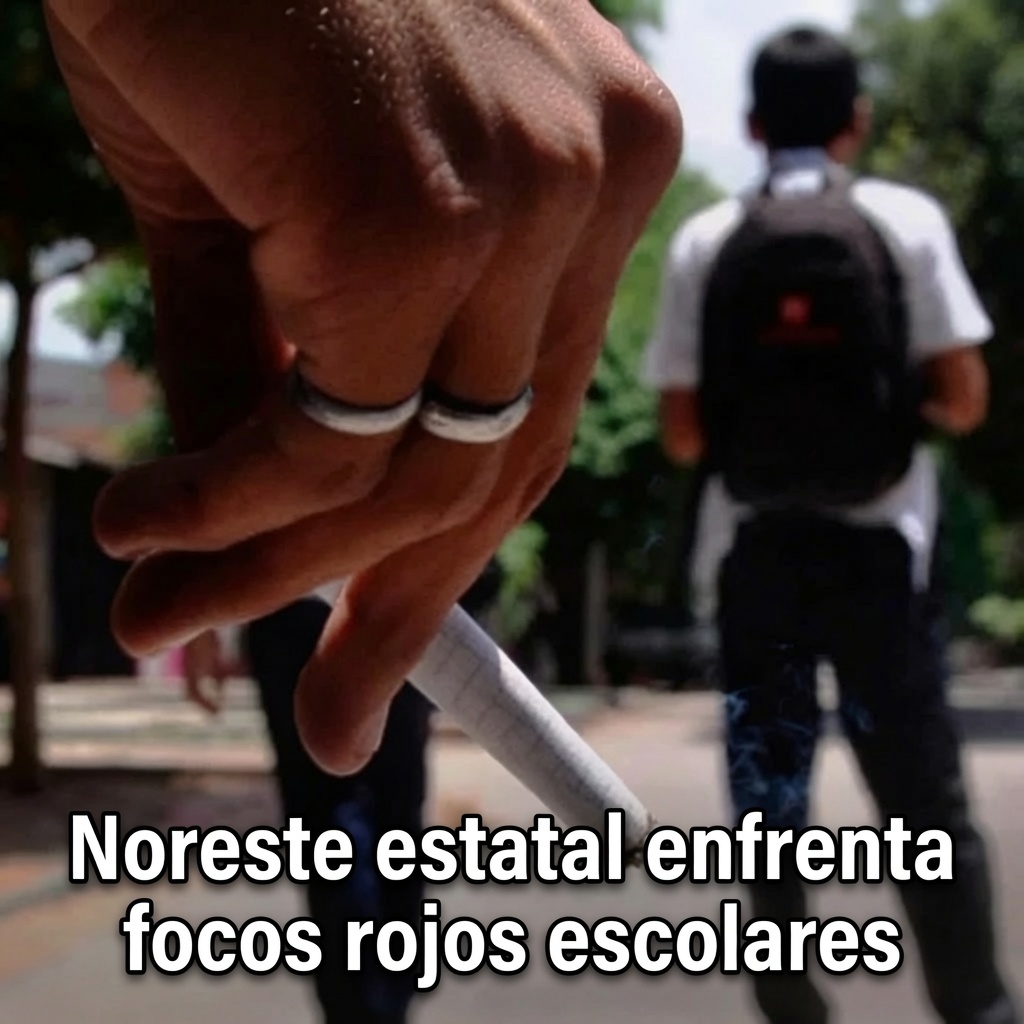 Noreste estatal enfrenta focos rojos escolares