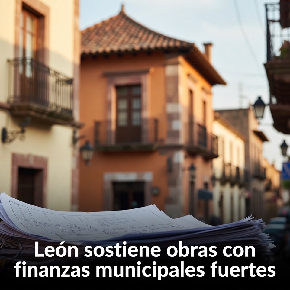 León sostiene obras con finanzas municipales fuertes