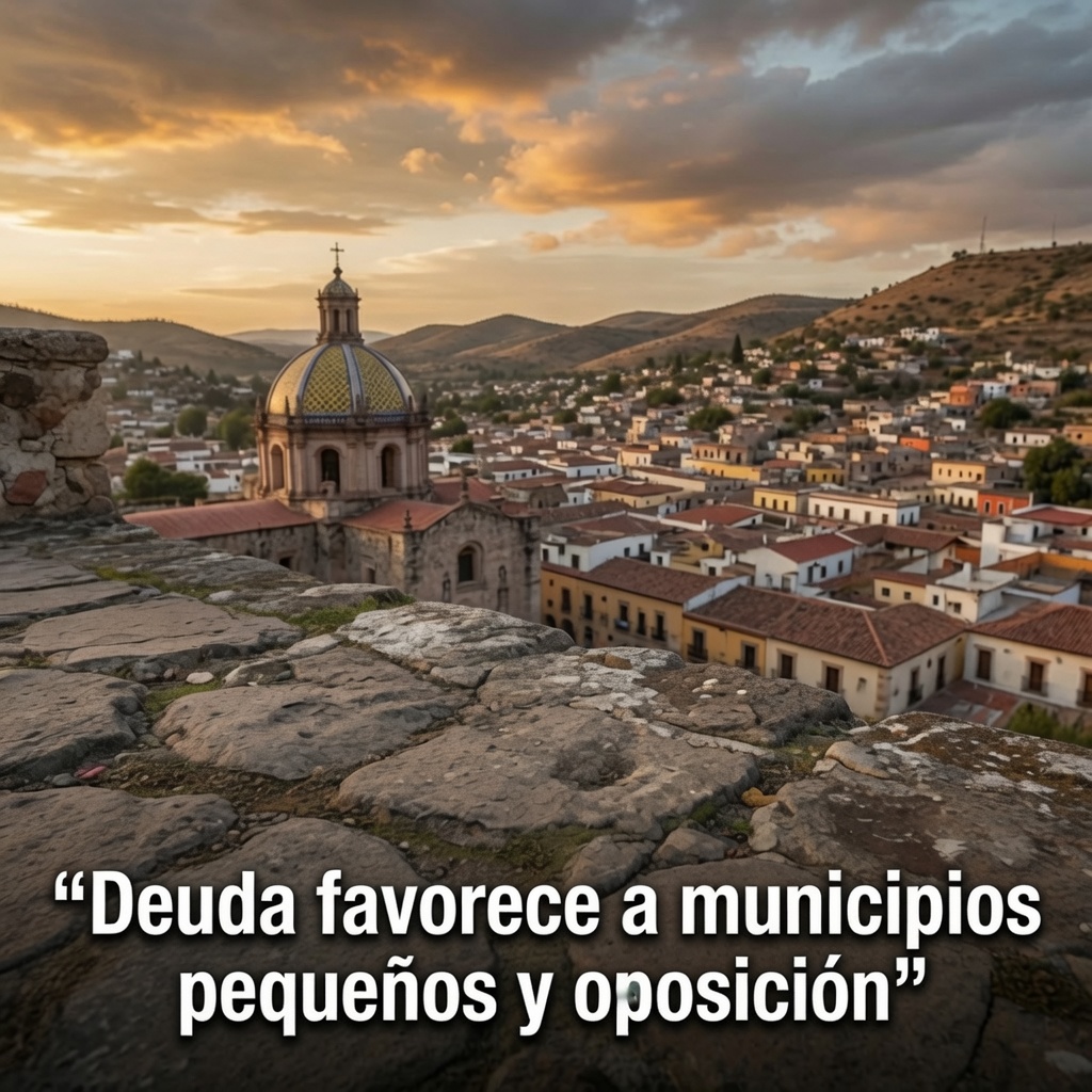Deuda favorece a municipios pequeños y oposición