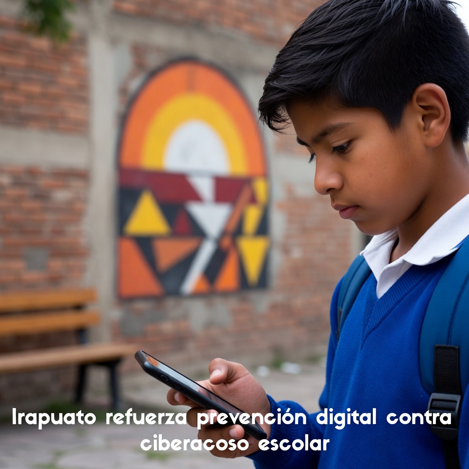 Irapuato refuerza prevención digital contra ciberacoso escolar