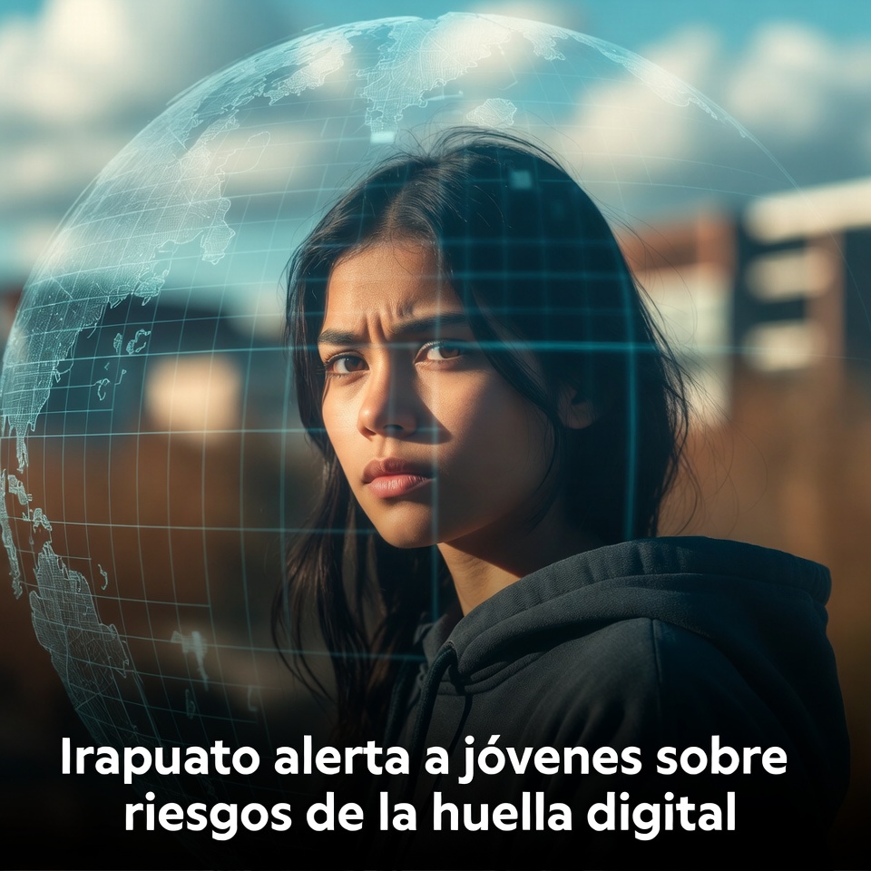 Irapuato alerta a jóvenes sobre riesgos de la huella digital