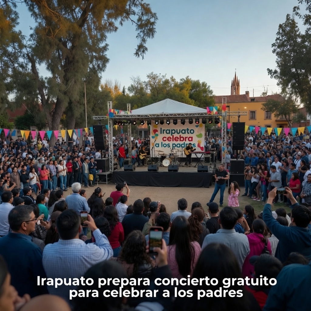 Irapuato prepara concierto gratuito por Día del Padre